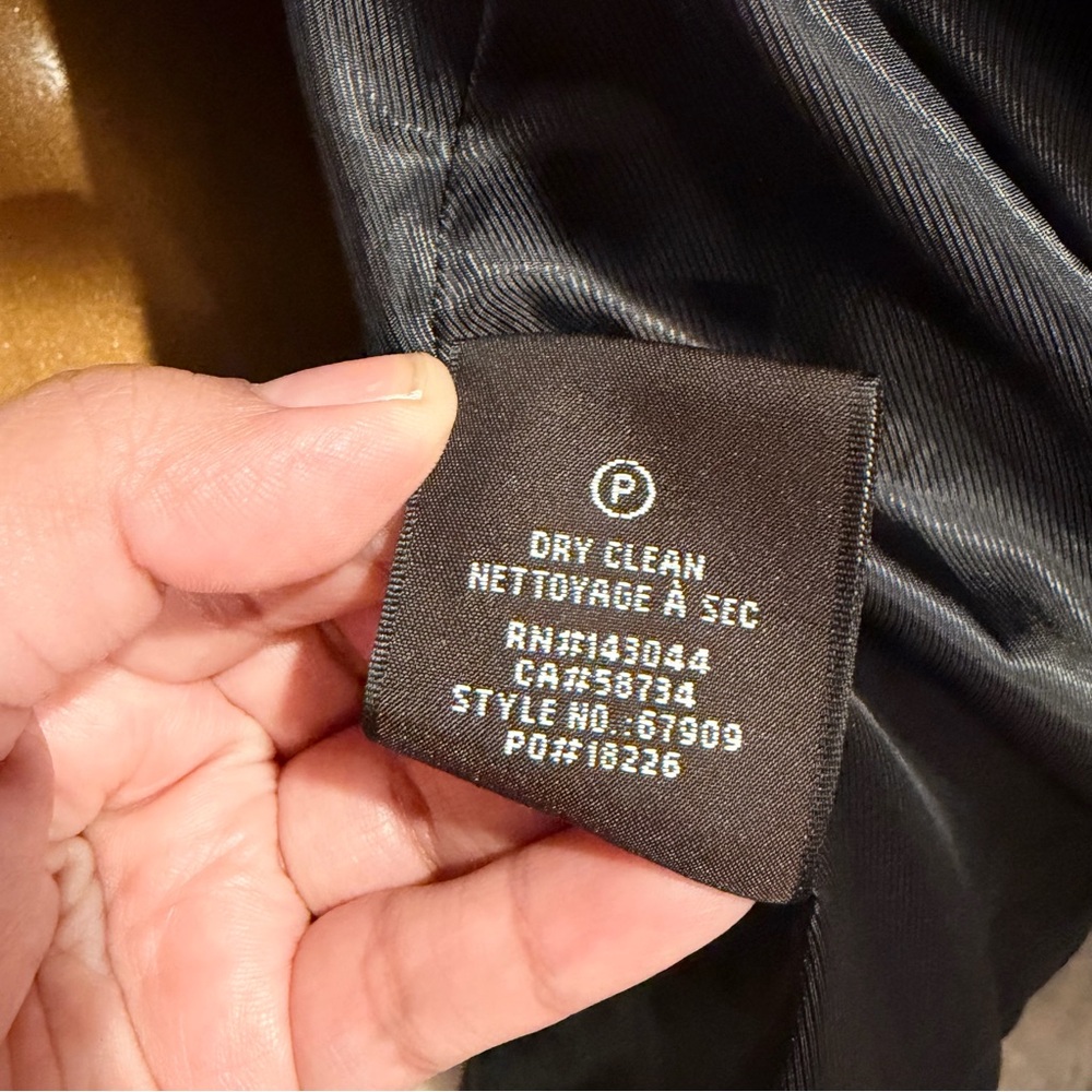 Badgley Mischka Soft Cream Teddy Jacket - Picture 5 of 6